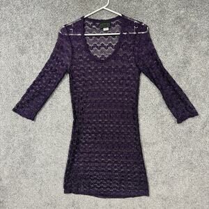 Jordan Taylor Swim Cover Up M Lace Festival Vacation Whimsigoth Indie Sleaze